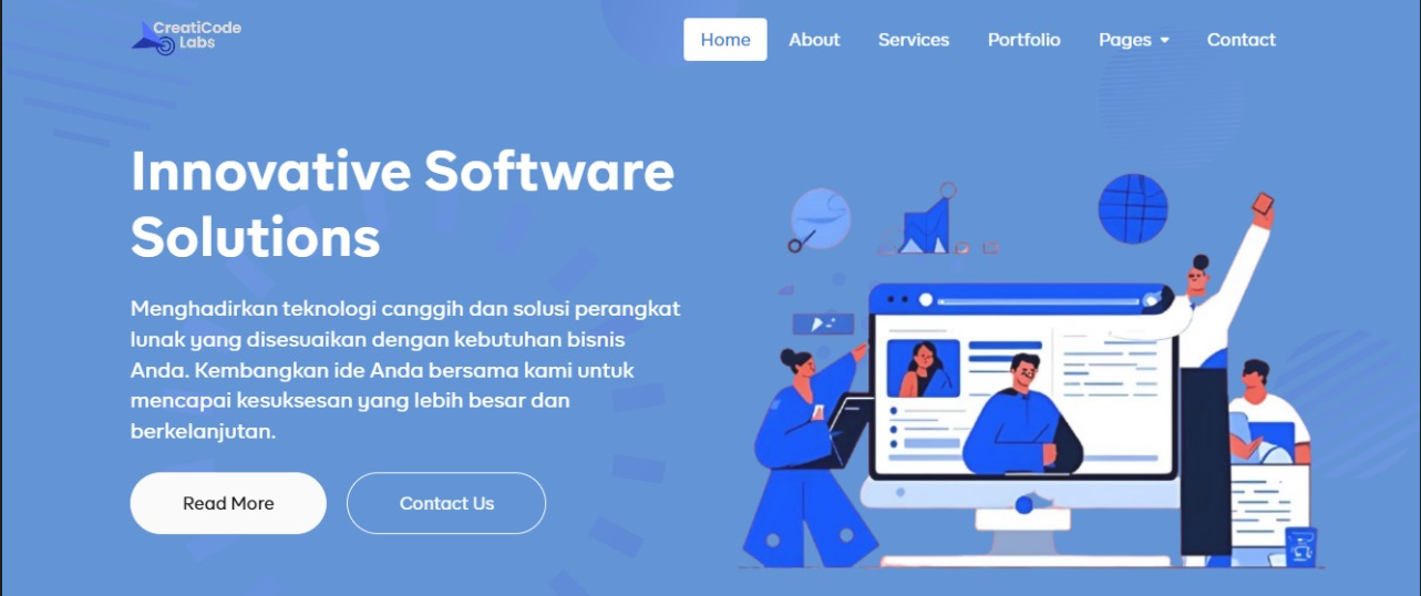 WEBSITE PROFILE “CREATICODE LABS”